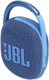 Bezvadu skaļrunis JBL Clip 4 Eco, zila, 5 W