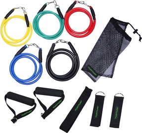 Петля для функциональной тренировки Tunturi Exercise Multifunction Resistance Tubing S, 1200 мм, 11 шт.
