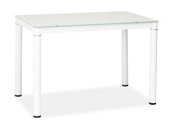 Pusdienu galds Modern Galant, balta, 100 cm x 60 cm x 75 cm