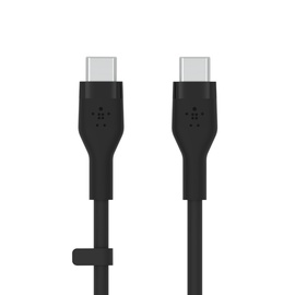 Kabelis Belkin BoostCharge, USB 2.0/USB Type C, 3 m, juoda