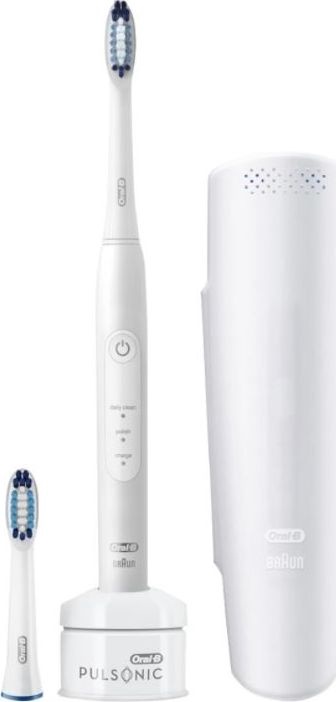 Электрическая зубная щетка Oral-B Pulsonic SlimOne 2200, белый