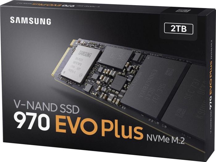 Kietasis diskas (SSD) Samsung 970 EVO Plus, M.2, 2 TB