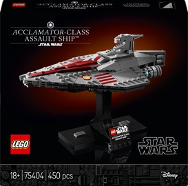 Konstruktor LEGO® Star Wars Acclamator-Class Assault Ship™ 75404, 450 tk
