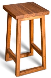 Bāra krēsls Kalune Design Alborga 829MSV4407, matēts, valriekstu, 40 cm x 40 cm x 75 cm