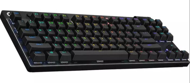 Klaviatuur Logitech G Pro X TKL GL Tacticle, EN, must, juhtmeta