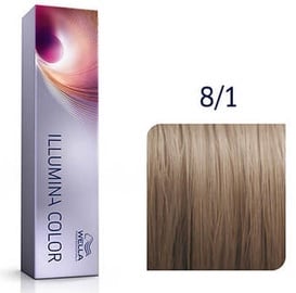 Plaukų dažai Wella Illumina Color, Light Ash Blonde, 8/1, 60 ml