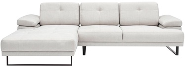 Trīsvietīgs stūra dīvāns Hanah Home Mustang Small, bēša, kreisais, 174 x 274 cm x 83 cm