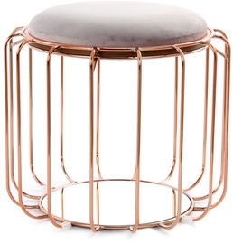 Taburete Kayoom Comfortable 110, rozā/violeta, 50 cm x 50 cm x 45 cm