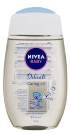 Ķermeņa eļļa Nivea Baby Delicate Caring Oil, 200 ml