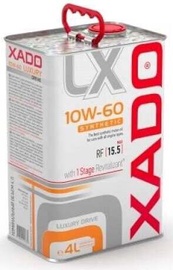 Машинное масло Xado Luxury Drive 10W - 60, синтетический, для легкового автомобиля, 4 л