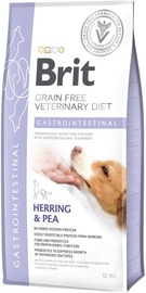 Сухой корм для собак Brit Veterinary Diets Gastrointestinal, рыба/желтый горошек, 12 кг