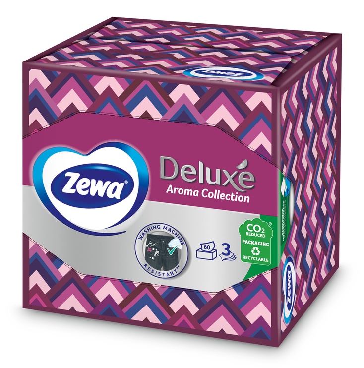 Salvrätikud Zewa Deluxe Aroma, 3 sl, 60 tk