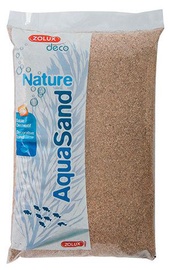 Грунт Zolux AquaSand Nature 346400, 1 кг, коричневый