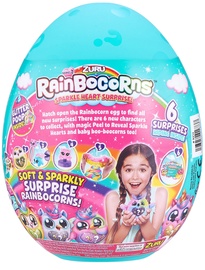 Mīkstā rotaļlieta Zuru Rainbocorns Sparkle Heart Surprise, daudzkrāsains