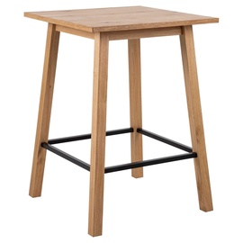 Барный стол Actona Chara 61495, коричневый, 750 мм x 750 мм x 1050 мм