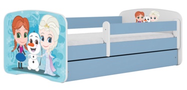 Детская кровать одноместная Kocot Kids Babydreams Frozen Land, синий, 164 x 90 см, c ящиком для постельного белья