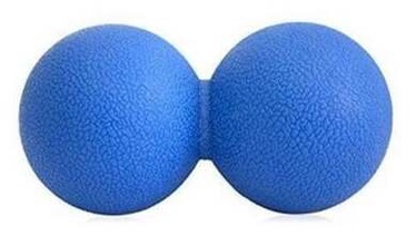 Массажный шарик Springos FA0024, синий, 60 мм