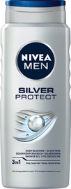 Dušas želeja Nivea Silver Protect, 500 ml