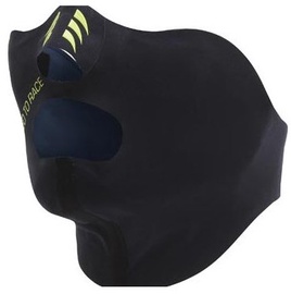 Sejas maska Craft EXC Face Protector, melna/zaļa, L/XL
