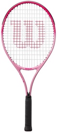 Tennisereket Wilson Burn Pink 25 Junior WR052610H, must/roosa