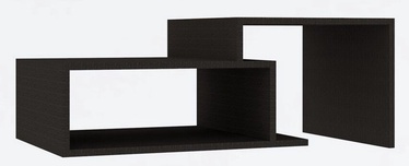 Журнальный столик Kalune Design Holly, антрацитовый, 50 см x 80 см x 40 см