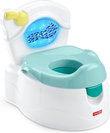 Детский горшок Fisher Price Sea Me Flush, пластик, синий/белый