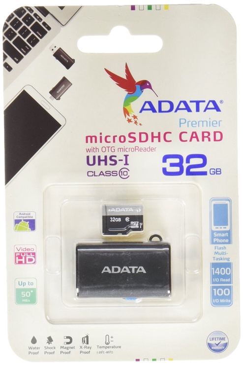 Atminties kortelė A-Data, 32 GB