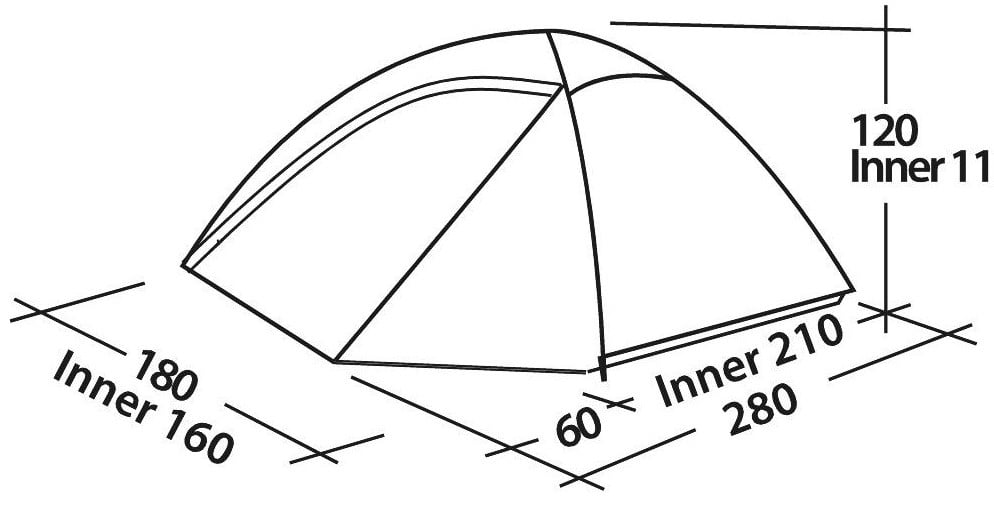 Easy camp hotsell meteor 300