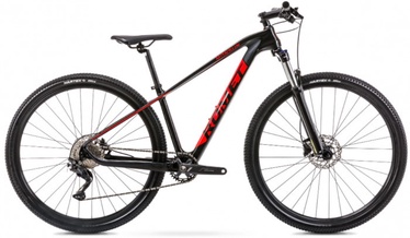 Velosipēds kalnu Romet, 29 ", 21" rāmis, melna/sarkana
