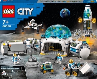 Konstruktors LEGO® City Mēness izpētes bāze 60350