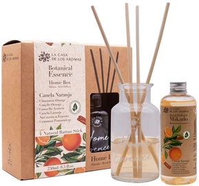 Komplekts La Casa De Los Aromas Botanical Essence Box Cinnamon & Orange, 250 ml