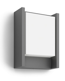 Светильник Philips ARBOUR 929003265901, 3.8Вт, LED, IP44, aнтрацит, 7.5 см x 22 см