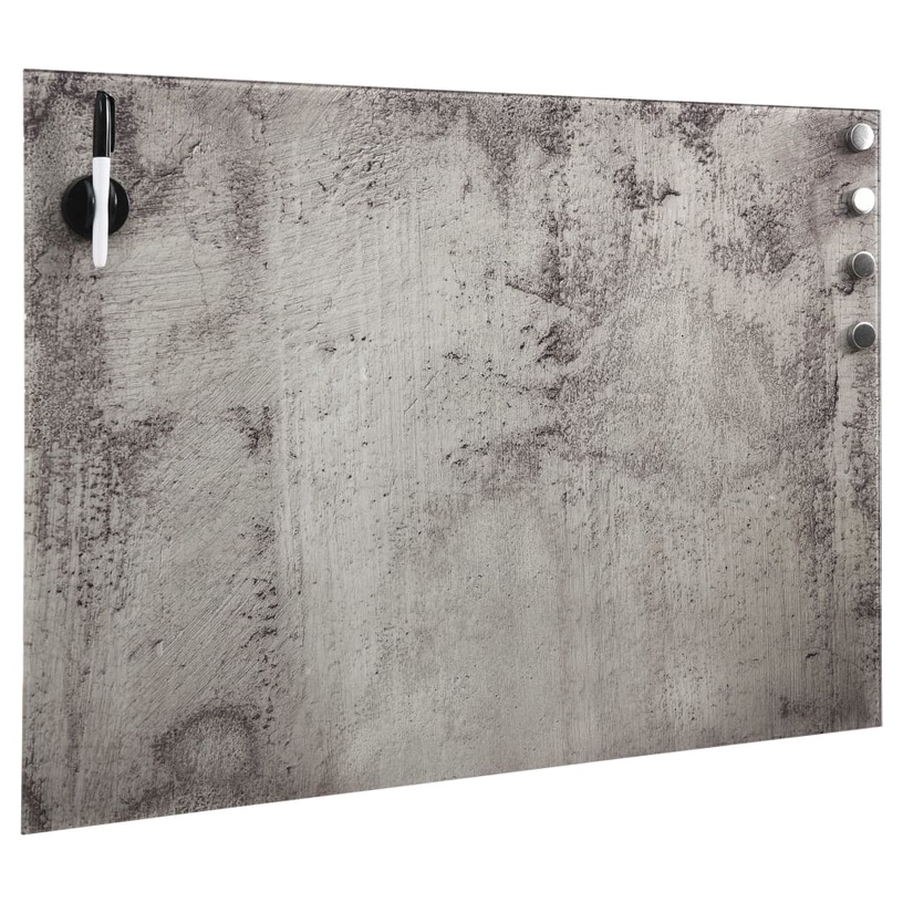 Магнитная стеклянная доска VLX Magnetic Board, 80 см x 60 см