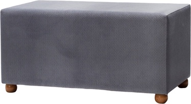 Пуф Hanah Home Genma 508, серый, 80 см x 40 см x 40 см