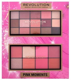 Kosmetikos rinkinys moterims Makeup Revolution London Pink Moments Face & Eye, 16.5 g