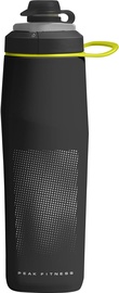 Dzeramā ūdens pudele Camelbak Peak Fitness, sudraba/melna, 0.7 l