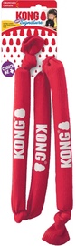 Mänguasi koerale Kong Signature Crunch Ropetriple LG 523037, 96.5 cm, punane, L