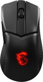 Spēļu pele MSI Clutch GM31 Lightweight Wireless, melna