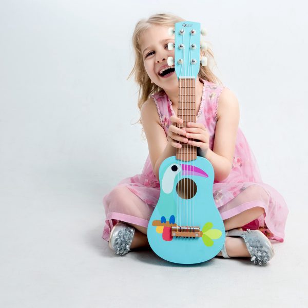 Laste kitarr Classic World Toy Guitar Blue, 4027