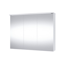 Шкаф для ванной Domoletti Outline SV90DL-2, белый, 18.5 см x 88.5 см x 68.3 см
