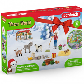 Adventes kalendārs Schleich Farm World 98983, 24 gab.