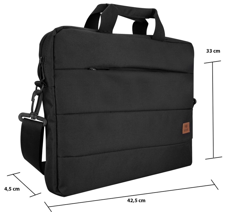 Сумка для ноутбука Addison CITY 15, черный, 15.6″