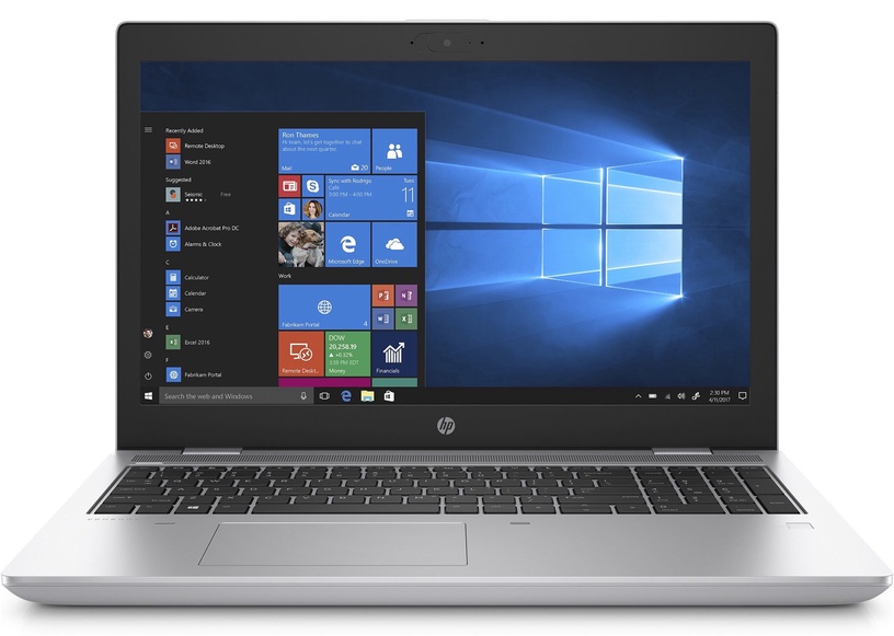 Ноутбук HP ProBook 650 G5, oбновленный, переупакованный, Intel® Core™ i5-8365U, 8 GB, 256 GB, 15.6 ″, Intel HD, серебристый, en