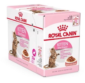 Mitrā kaķu barība Royal Canin Sterilised Loaf, 1.020 kg, 12 gab.