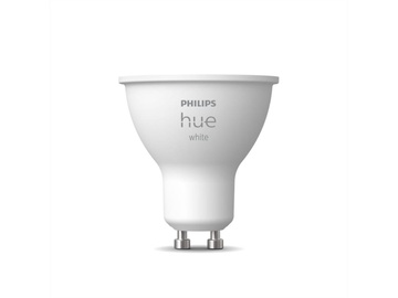 Светодиодная лампочка Philips Hue LED, белый, GU10, 5.2 Вт, 400 лм