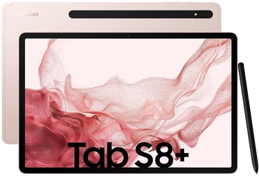 Tahvelarvuti Samsung Galaxy Tab S8 Plus WiFi, roosa, 12.4", 8GB/256GB