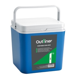 Холодильный ящик Outliner F1, синий/белый, 39 x 29 см, 30 л