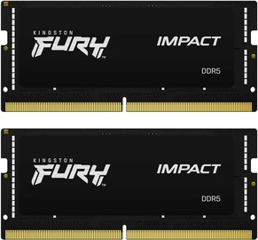 Оперативная память (RAM) Kingston Fury Impact, DDR5 (SO-DIMM), 32 GB, 6000 MHz