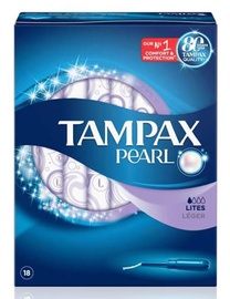 Higiēniskie tamponi Tampax Pearl, 18 gab.