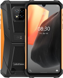 Mobilais telefons Ulefone Armor 8 Pro, oranža, 6GB/128GB